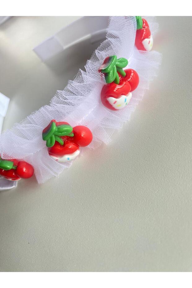 Colorful Summer Cherry Girls' Crown