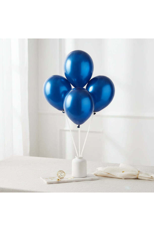 Azure Satin Latex Balloon 5in,100pcs, Party Decoration Balloons