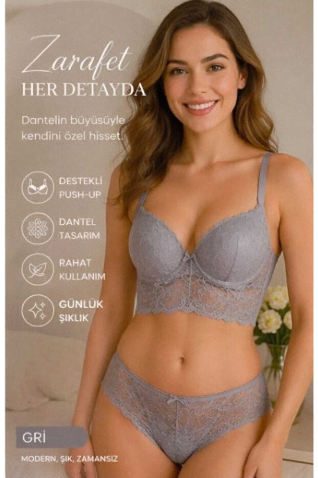 Women's Comfortable Allure Style Underwear Set Bra and Panty Set