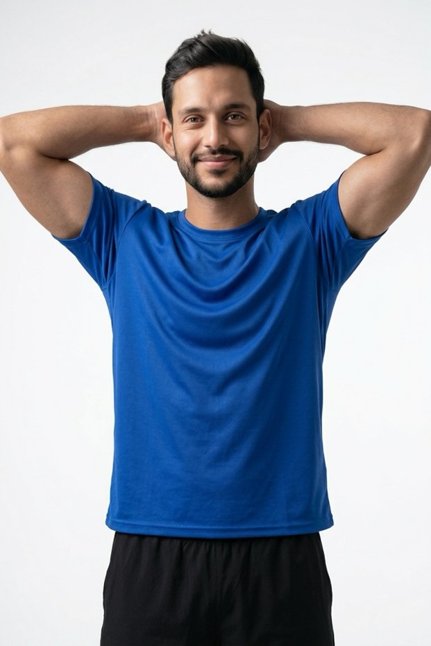 Men's Sports T-Shirt Quick-Drying Breathable Sweat-Wicking Fabric