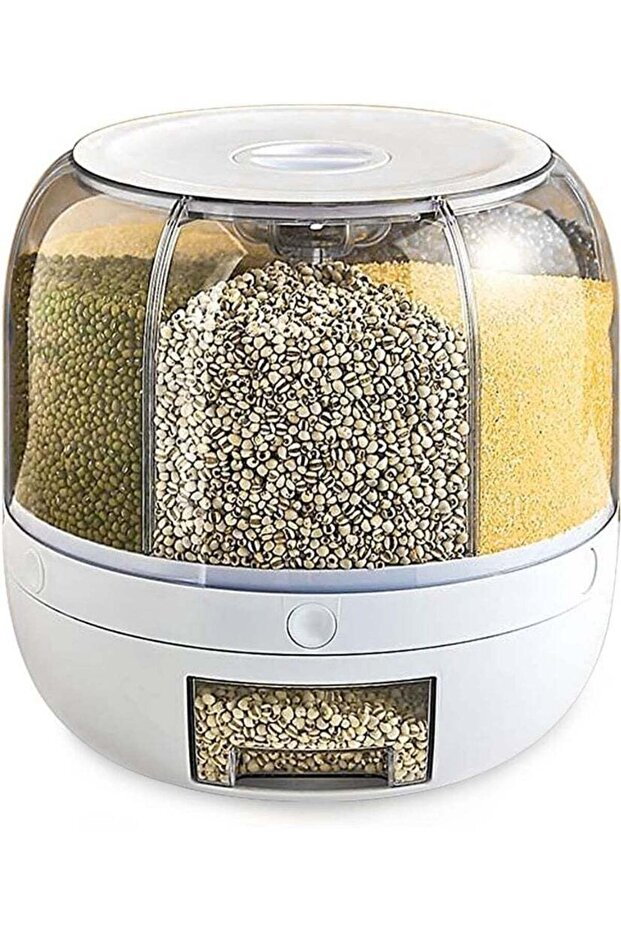 Festive Gallery Grain Storage Container Dispenser