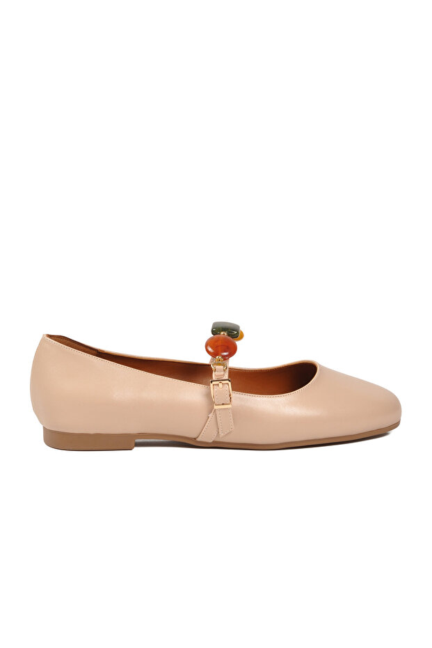 Beige Lightweight Women's Ballerinas 312547 Z