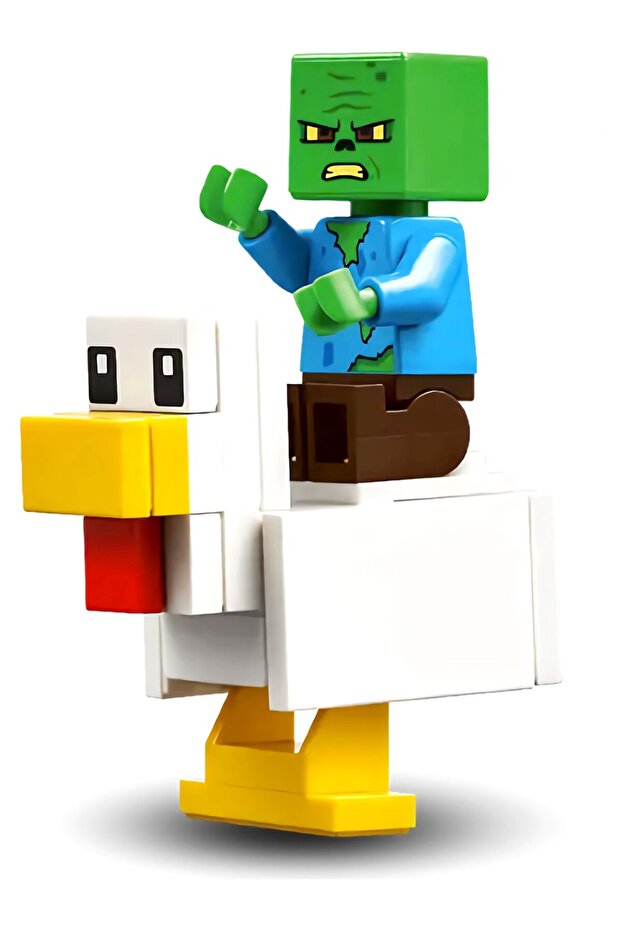 Minecraft 272 - Chicken Jokey and Baby Zombie Original Minifigure