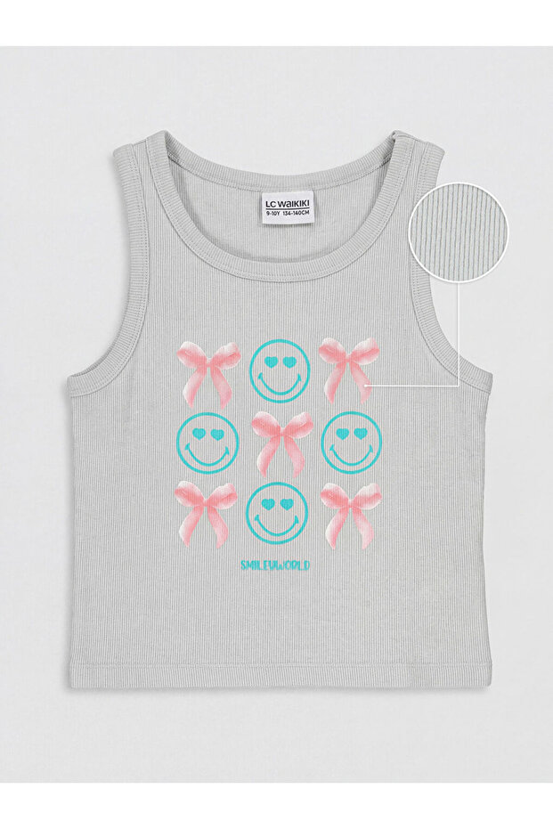 Esvab • Modern & Distinctive Smileyworld Printed Girls' Tank Top