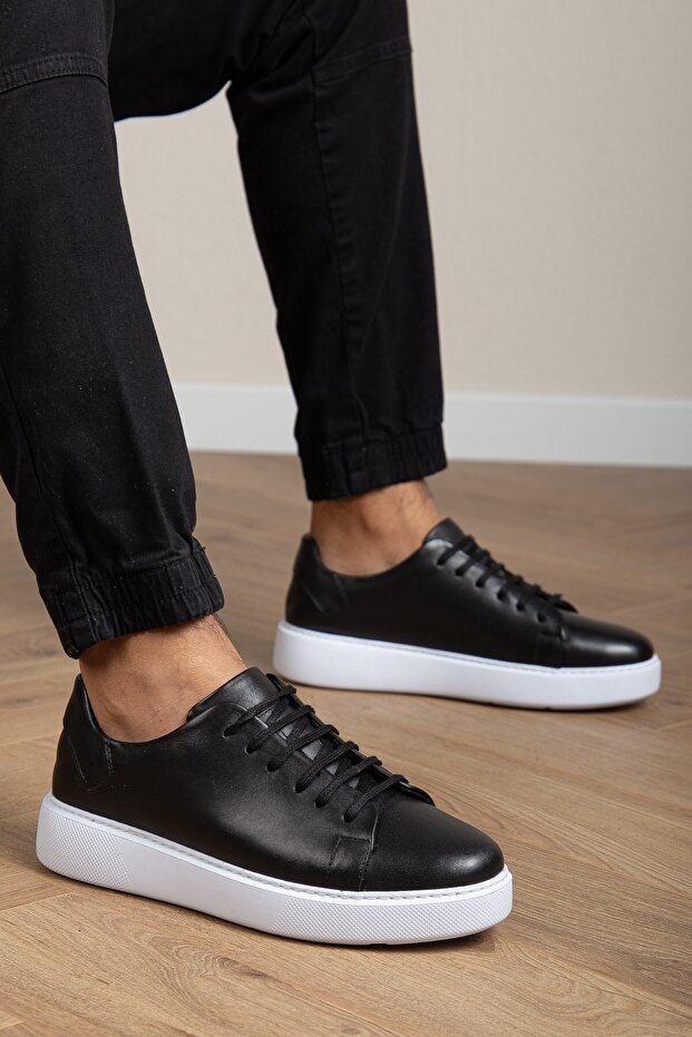 Genuine Leather, Men's Casual, Daily, Inner and Outer Genuine Leather Men's Shoes