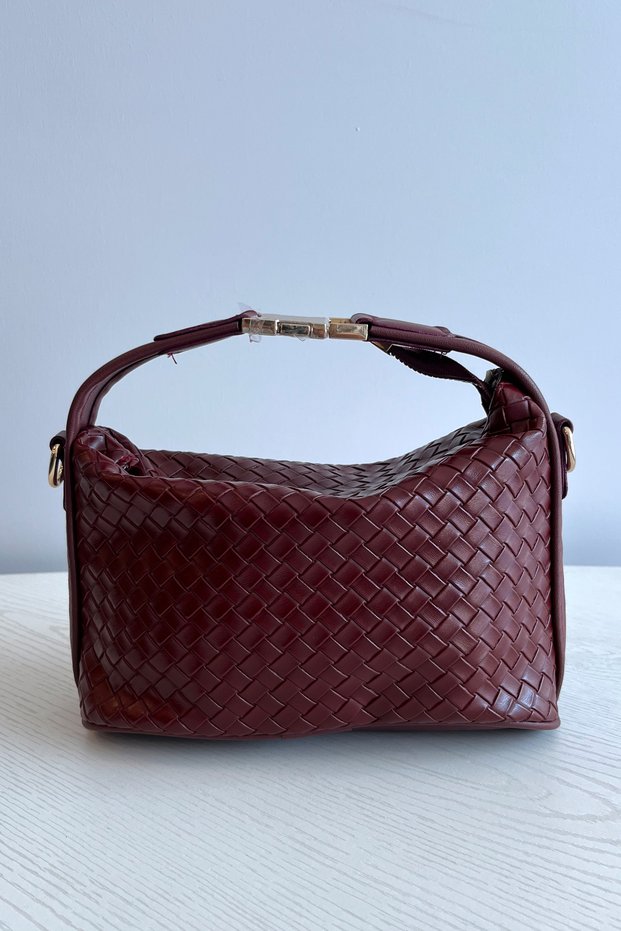 Knitted Patterned Modern Women's Bag | Guvi