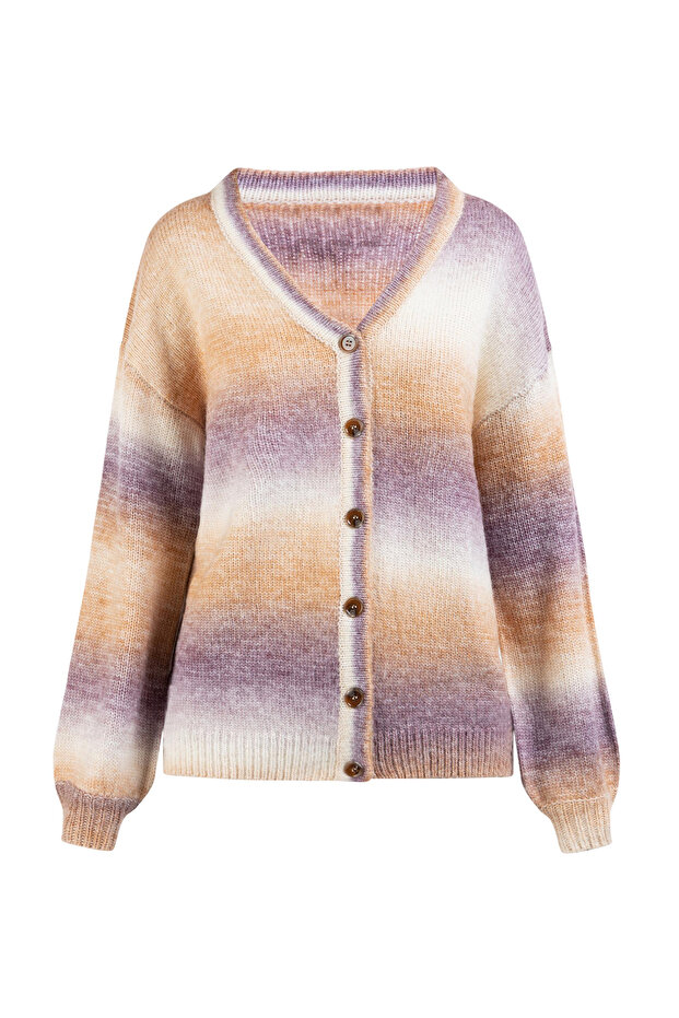Strickjacke mit Knöpfen - 2
