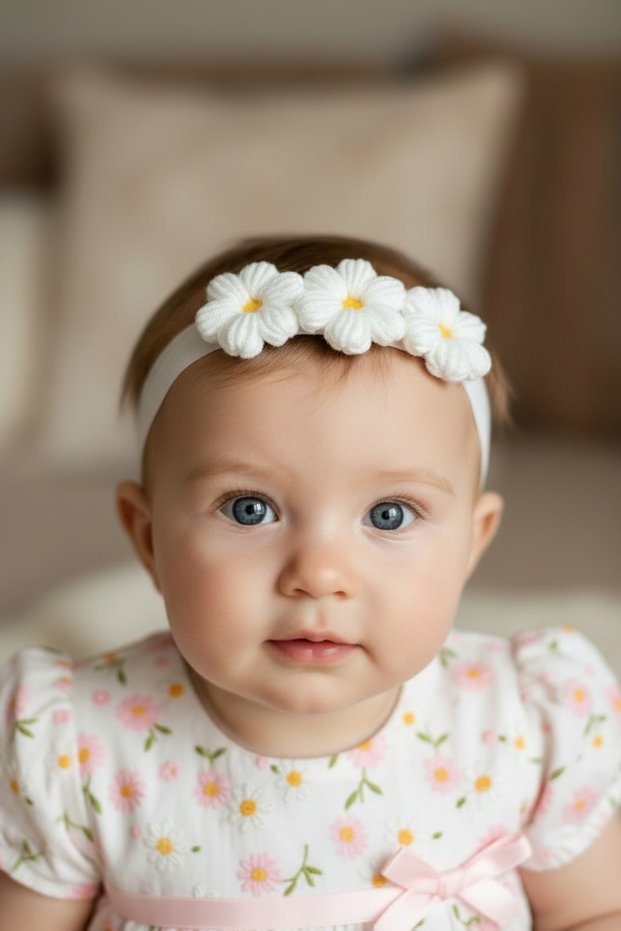 Daisy Baby Bandana