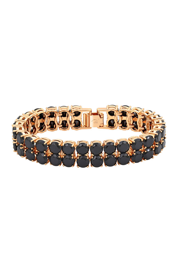 Crystal-Studded Bracelet - 1