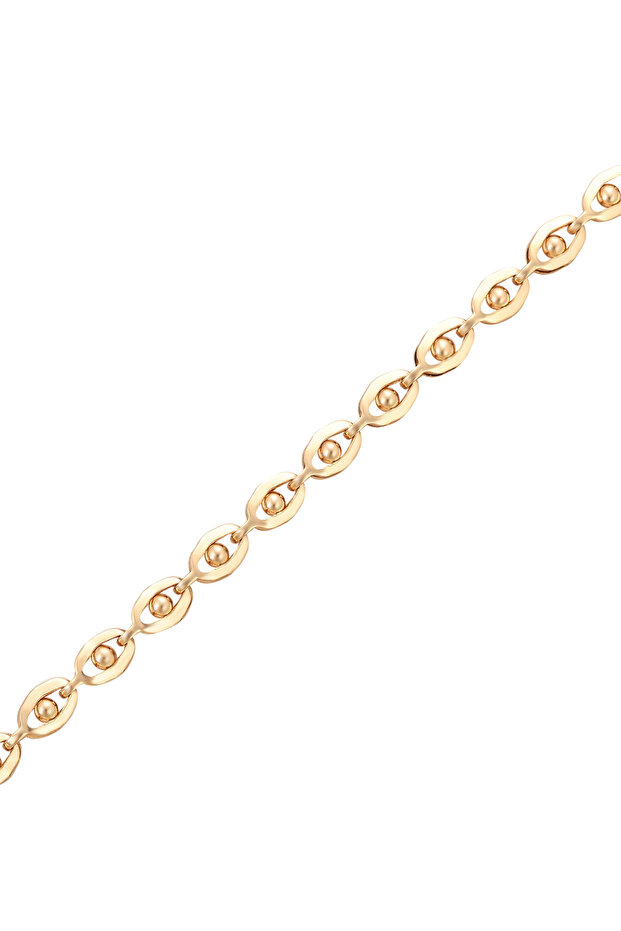 Beaded Chain Link Bracelet - 2