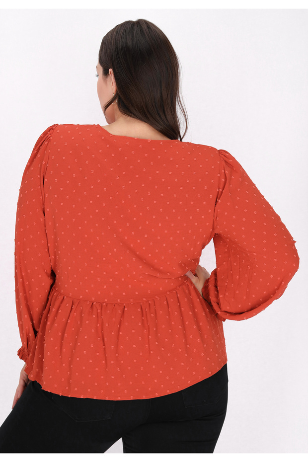 Plus Size Blouse - 4