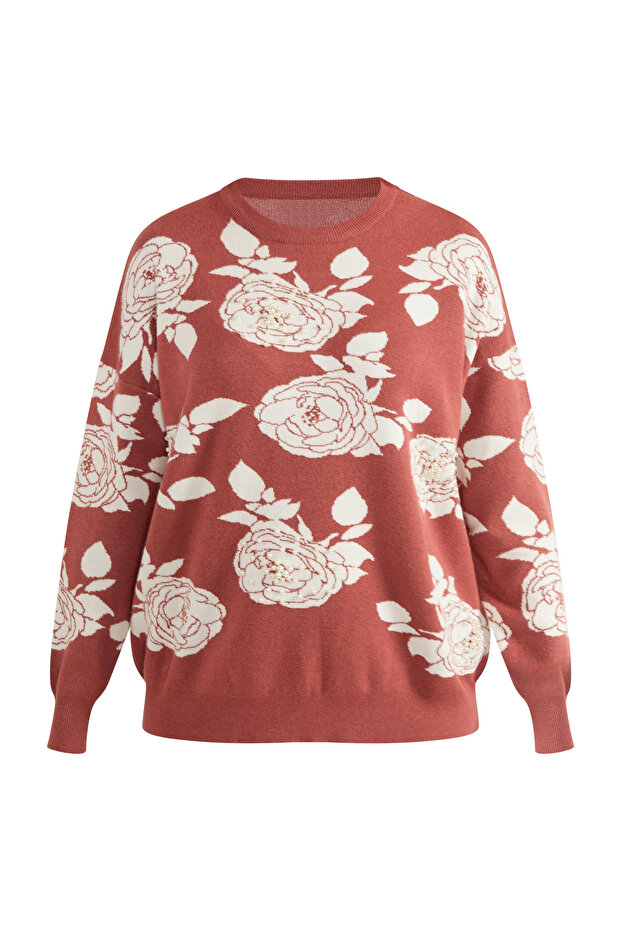 Pullover mit Perlen - 2