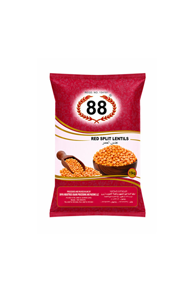 88 Red Split Lentils 15KG