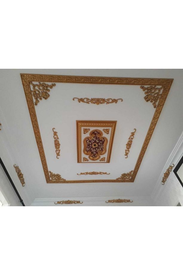 Decogold Saray Tavan Köşe Motif 41*26 Cm Altın - 7