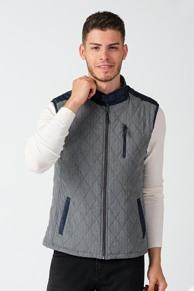 Kapitone Yelek (e21-60502) - 2