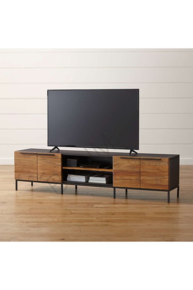 Pine Ahşap Masif Televizyon Ünitesi - 1