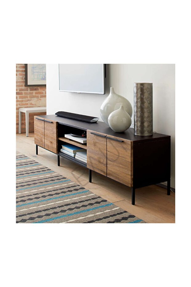 Pine Ahşap Masif Televizyon Ünitesi - 5