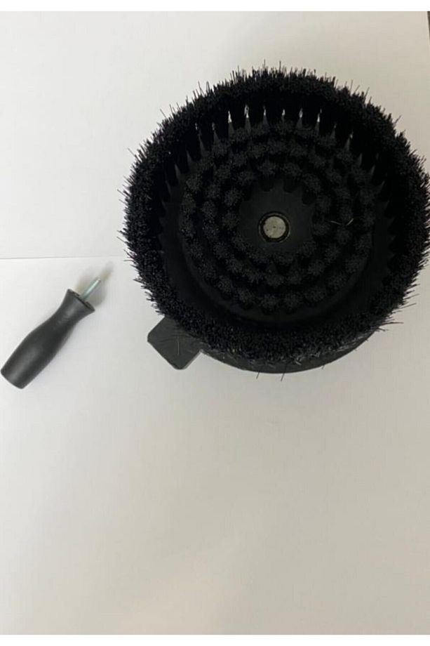 Su Sıçratmayan Yumuşak Kıllı Halı,koltuk,paspas Temizleme Ve Yıkama Polisaj Fırçası - 3