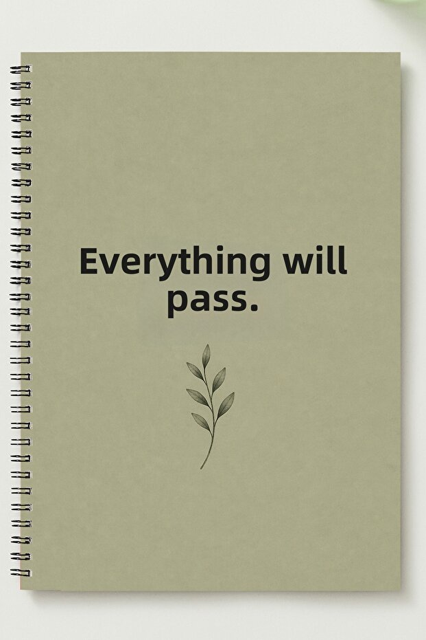 دفتر ملاحظات A5 بتصميم خاص بغلاف معدني حلزوني سميك بدون خطوط من نوع بريستول، دفتر ملاحظات A5 بتصميم خاص