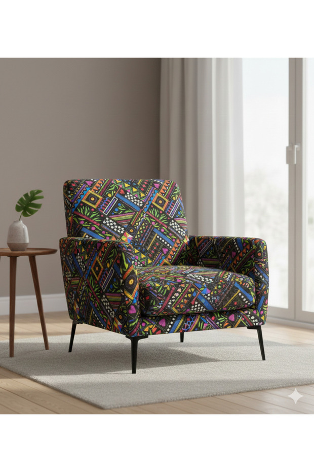 قماش داكار بنمط عرقي CTL152 - 1