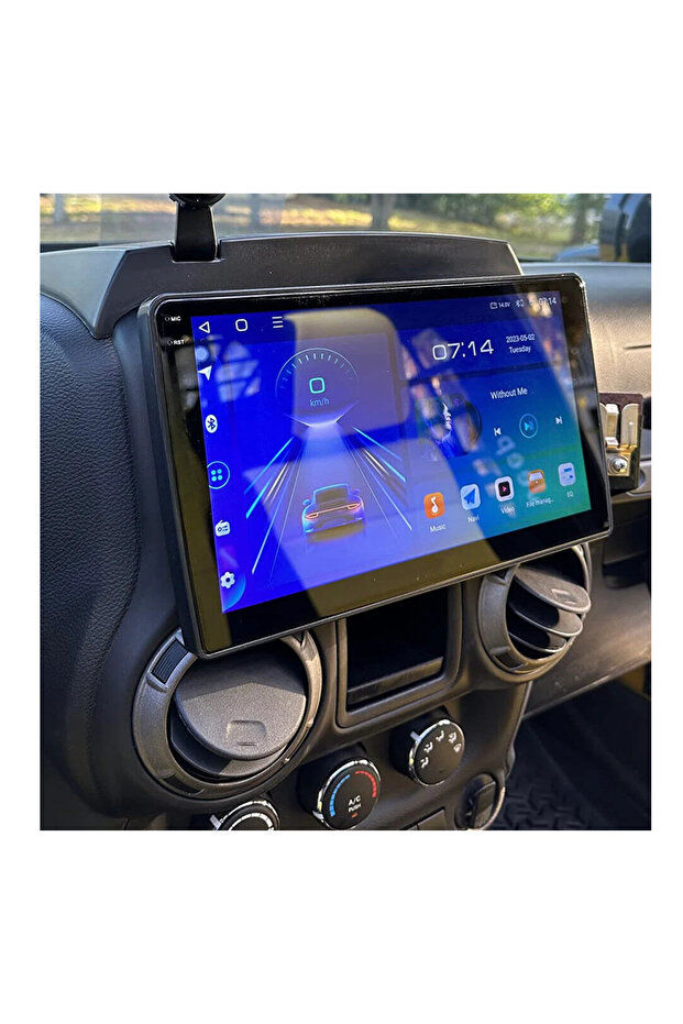 Jeep Wrangler android screen Model 2008-2016 caprlay android auto reverse camera included - 1