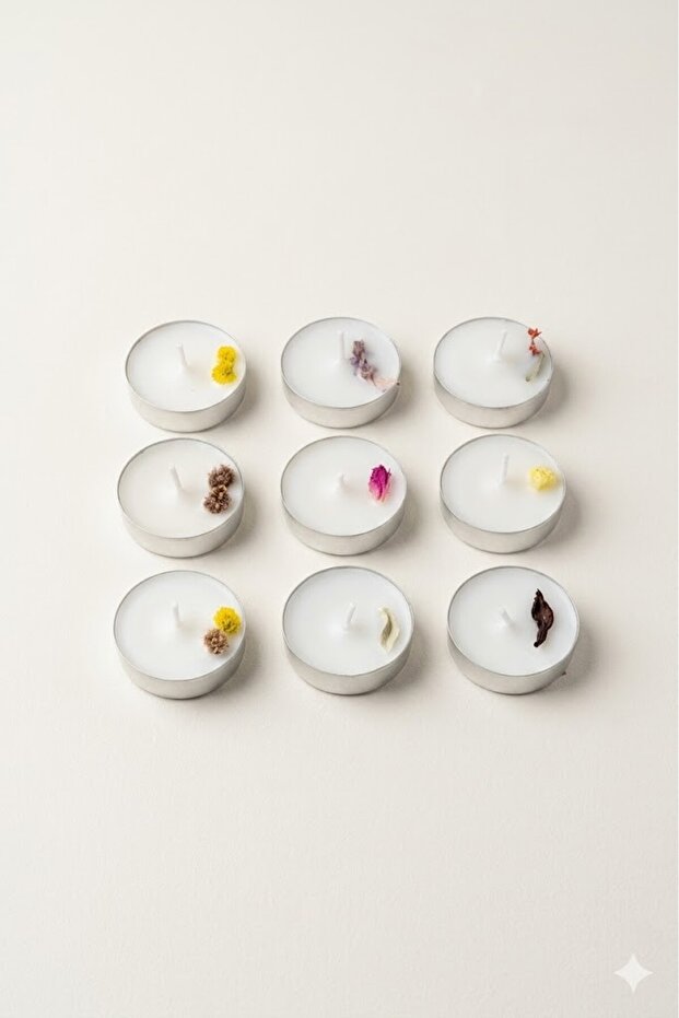 Tealight Soya Mum 20 Adet 6 Gr