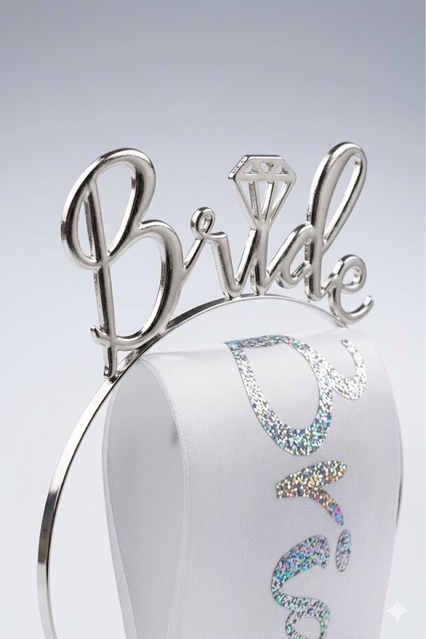 Bride To Be Taç Ve Kuşak Set