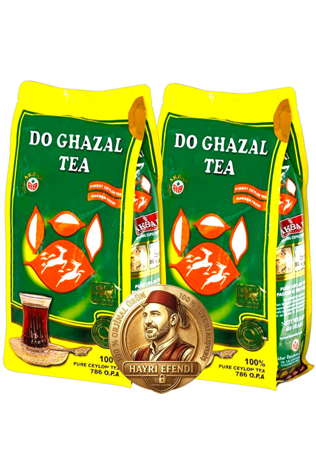 شاي دو غزال (400 جرام × 2 قطعة)