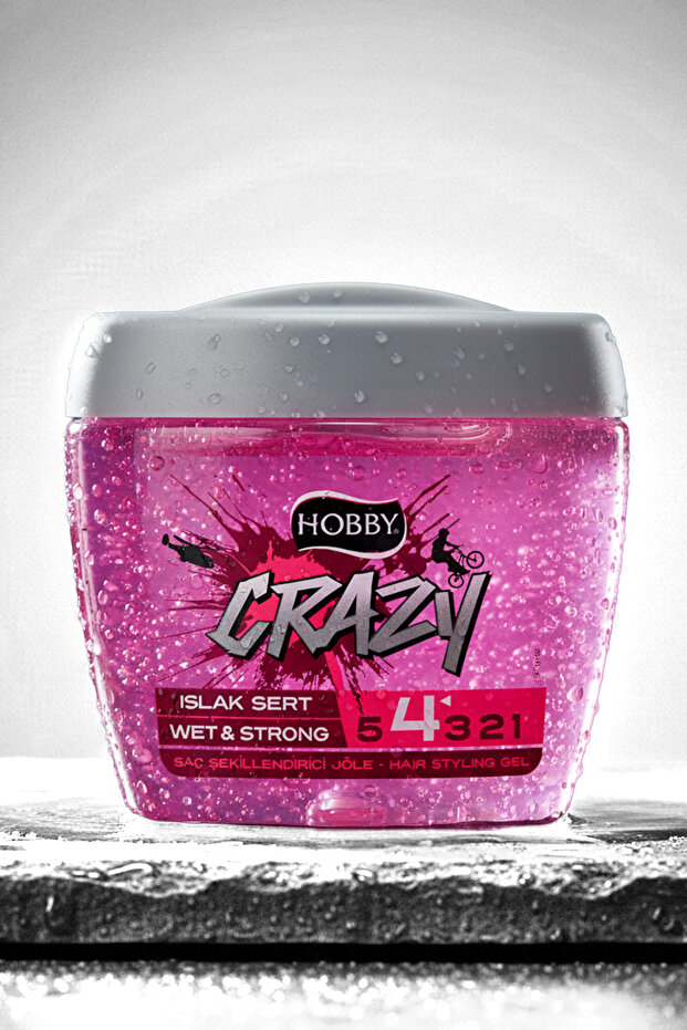 Hobby Saç Jölesi Crazy Islak Sert Görünüm 700 ml