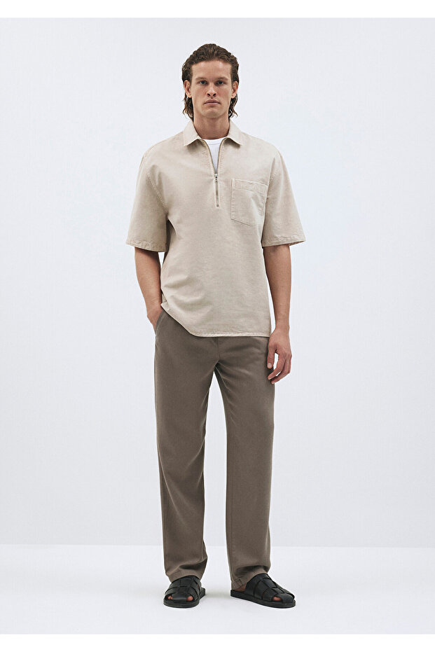 Brown Liyosel Pants 0010193-70321