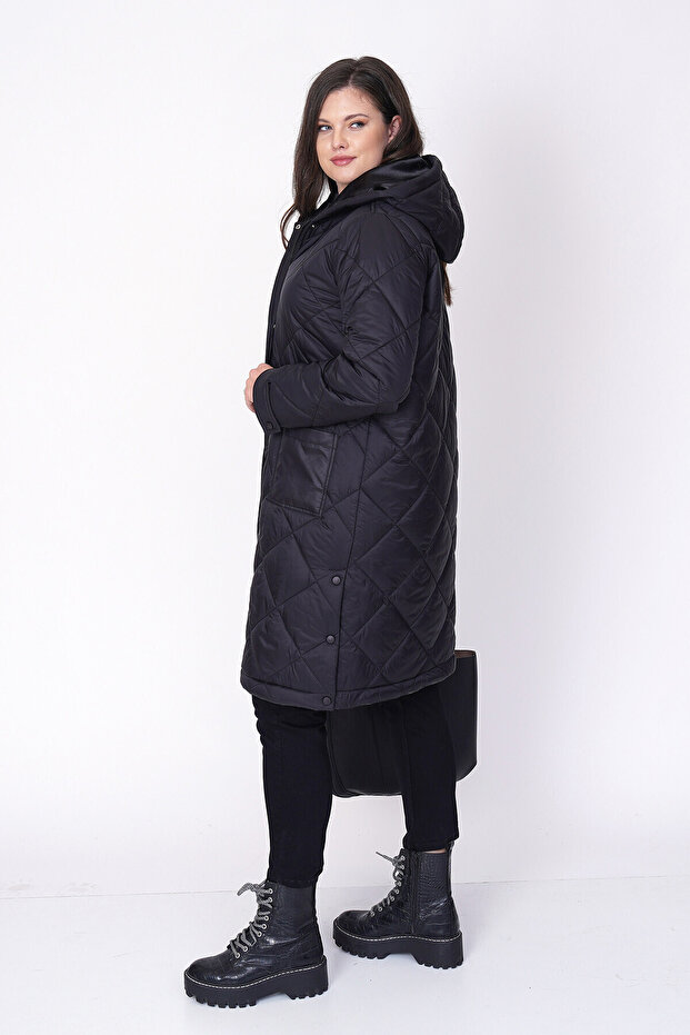QUILTED PUFFLE JACKET - 6