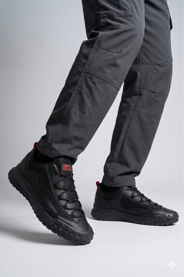 Casual Black Men's Outdoor Style Sports Casual Shoes