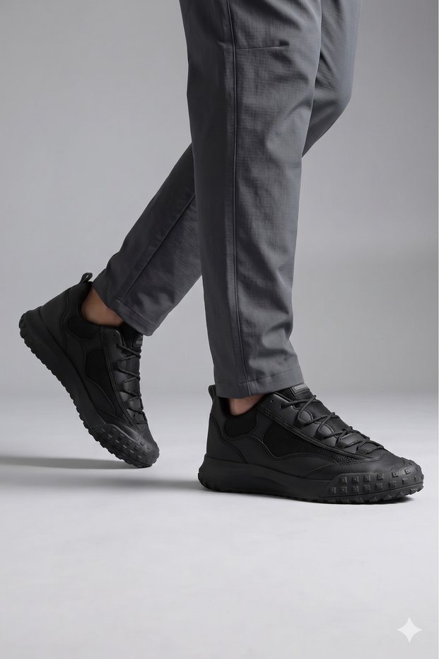 Casual Black Black Unisex Outdoor Sole Sports Casual Shoes