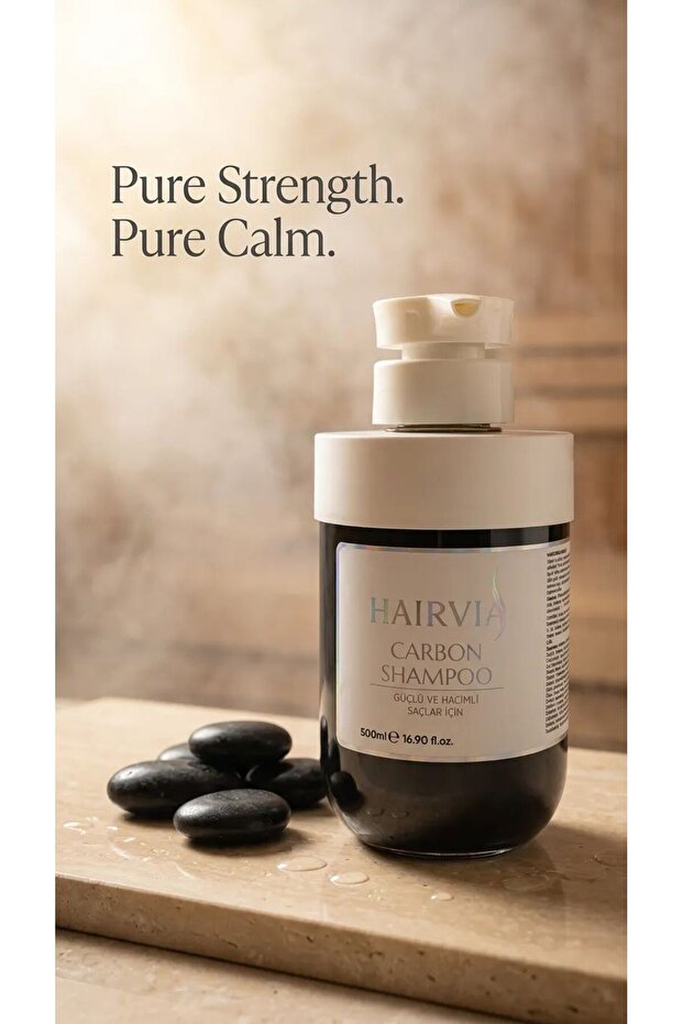 Deeply Purifying Carbon Shampoo for Oily Hair.
