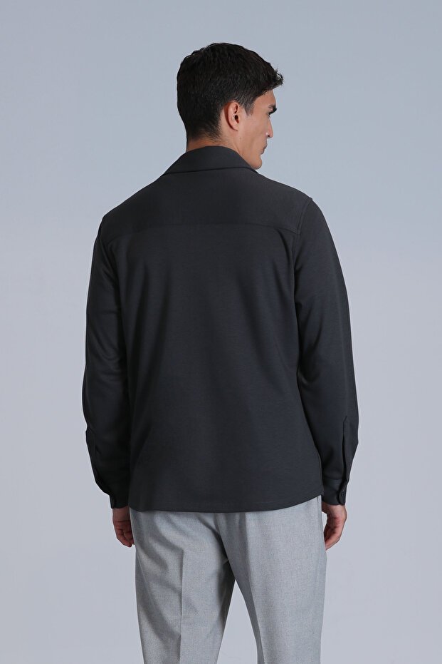Cameron Erkek Basic Gömlek Slim Fit Haki - 6