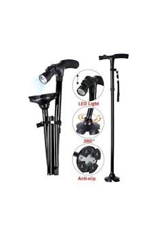 Led Lighted Walking Stick - 3