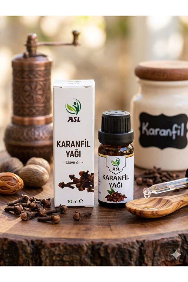 زيت القرنفل 10 مل زيت عطري طبيعي معصور على البارد - زيت للعناية بالفم والبشرة والعلاج العطري