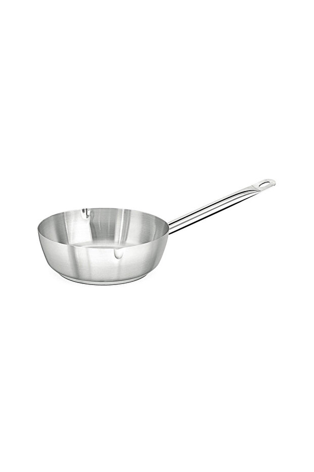 Steel Sauté Pan (Double Spout) 24X8 cm (30352408)