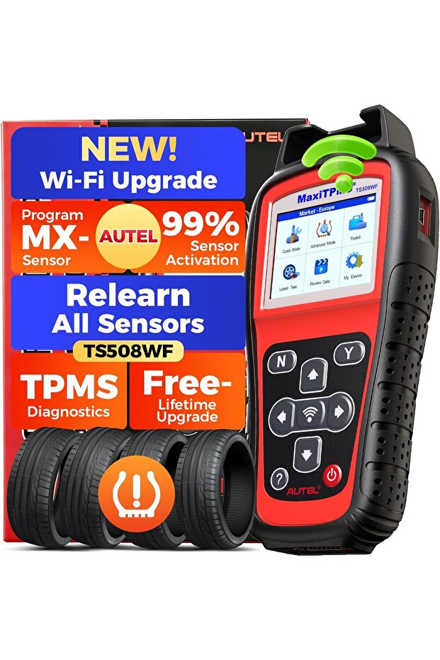 MaxiTPMS TS508WF TPMS Tool, 2026 Enhanced Wi-Fi Ver. of TS508 TS501 PRO TS408S TS601