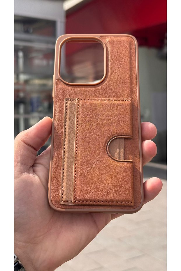 Redmi 13 Velvet Card Holder Stand Case