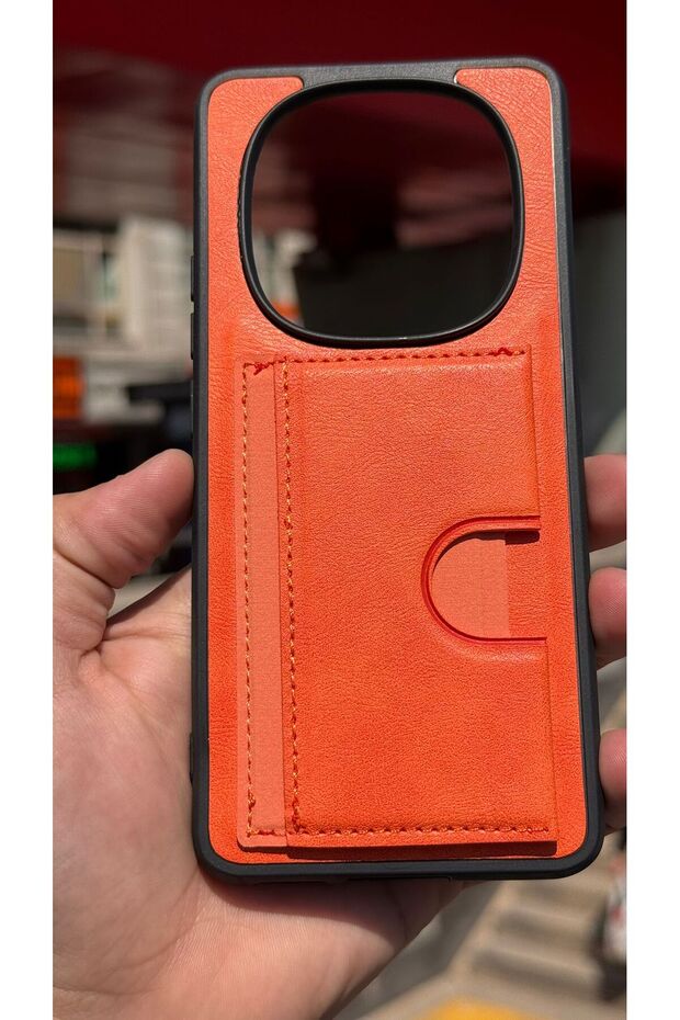 Redmi Note 15 Velvet Card Holder Stand Case