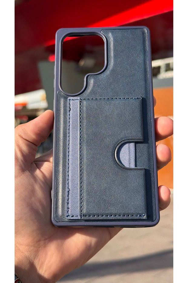 Galaxy S26 Ultra Case with Velvet Card Holder and Stand