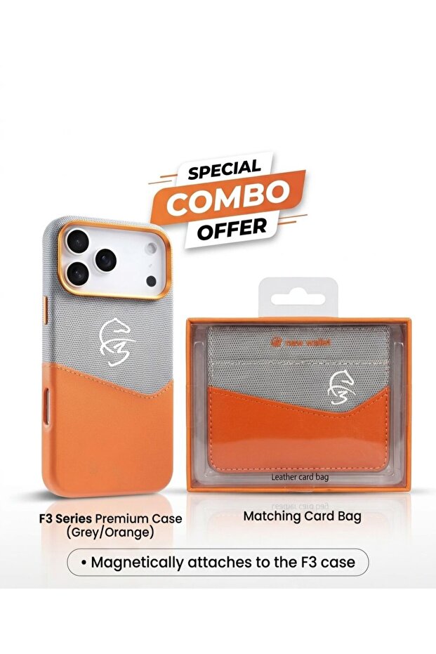 17 PRO MAX F3 Luxury Combo Case & Cover Set – Slim & Stylish
