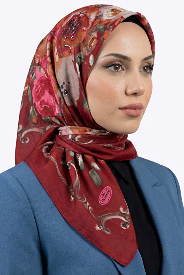 قماش نسائي منقوش بنمط تجريدي مخيط للطباعة