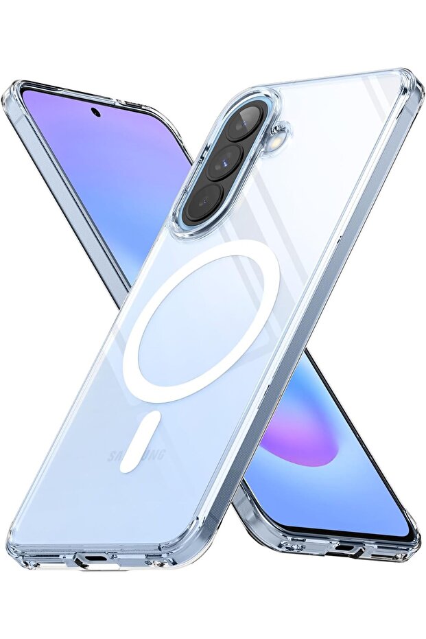 Fusion for Samsung Galaxy A57 [Compatible with MagSafe] [Scratch Resistant] Slim -Clear
