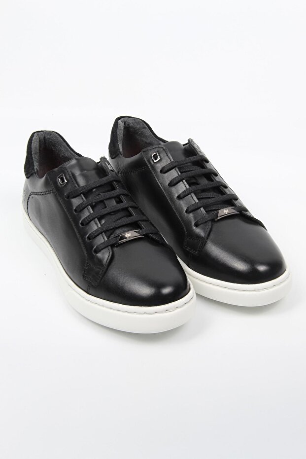 Men's Black Sneaker – Casual, Stylish, Comfortable Sole Shoes