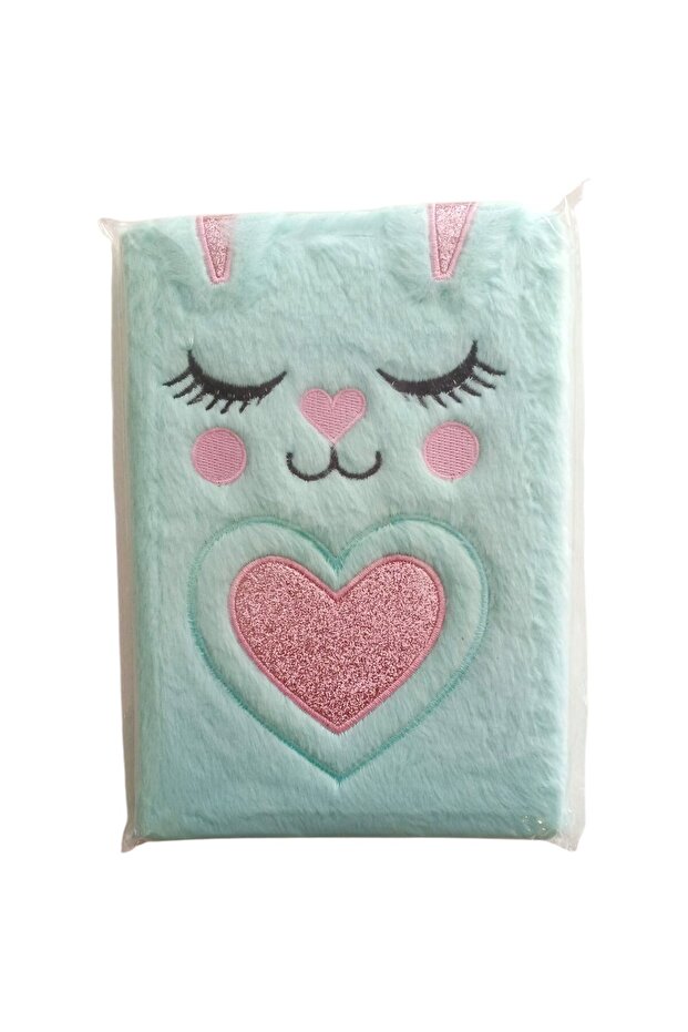 14X20 cm Plush Memorial Notebook 80 Sheets Lined-25