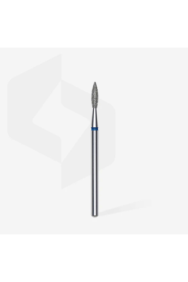 Diamond nail drill bit flame blue expert diameter 2.1 mm / working part 8