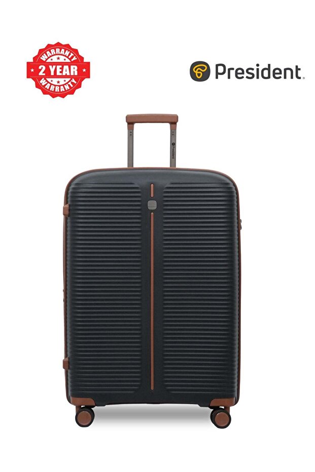 PP single piece luggage High-quality Travel bag ( L ) 97980-BLACK