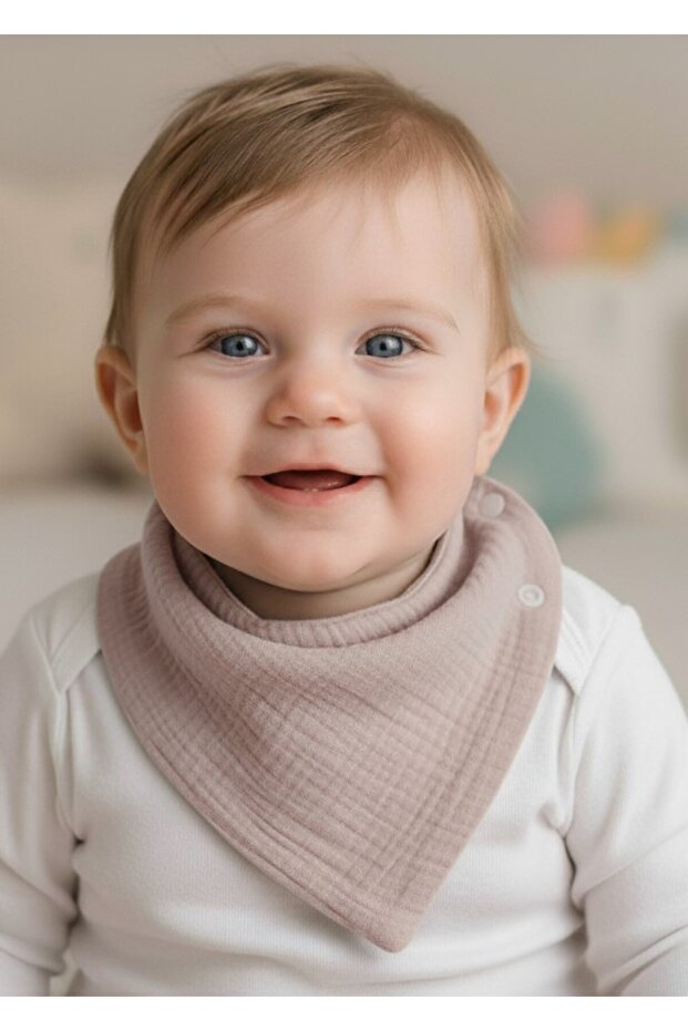 Soft Cotton Baby Bandana Bibs 3 Pack